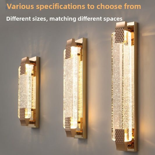 Waterproof Crystal LED Wall Light for Indoor Outdoor Use