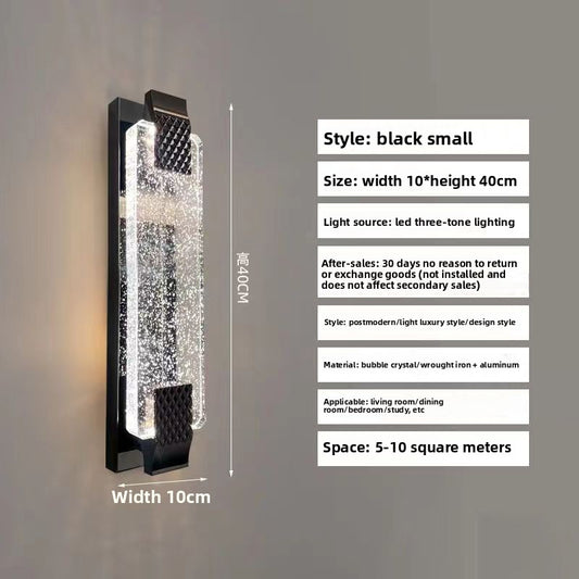 Waterproof Crystal LED Wall Light for Indoor Outdoor Use