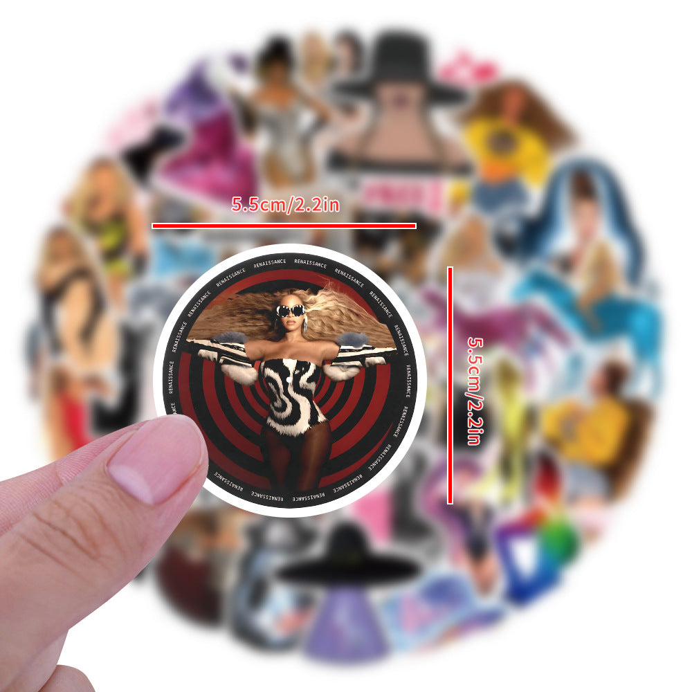 Waterproof decorative stickers
