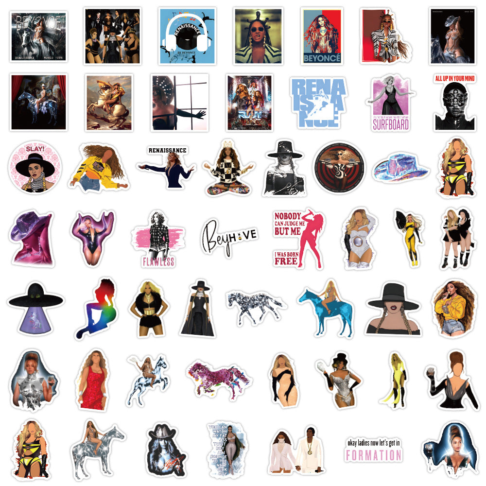 Waterproof decorative stickers