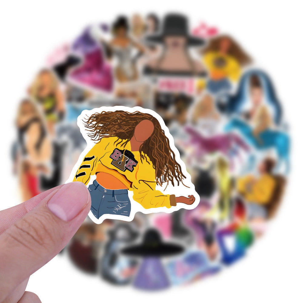 Waterproof decorative stickers