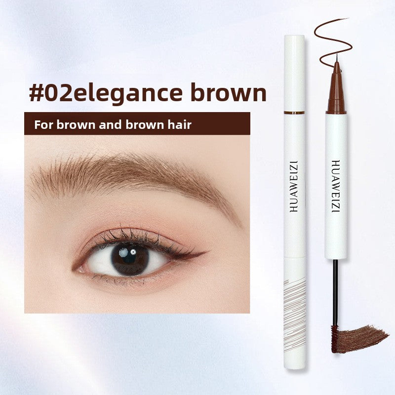 Waterproof Double Head Eyebrow Cream