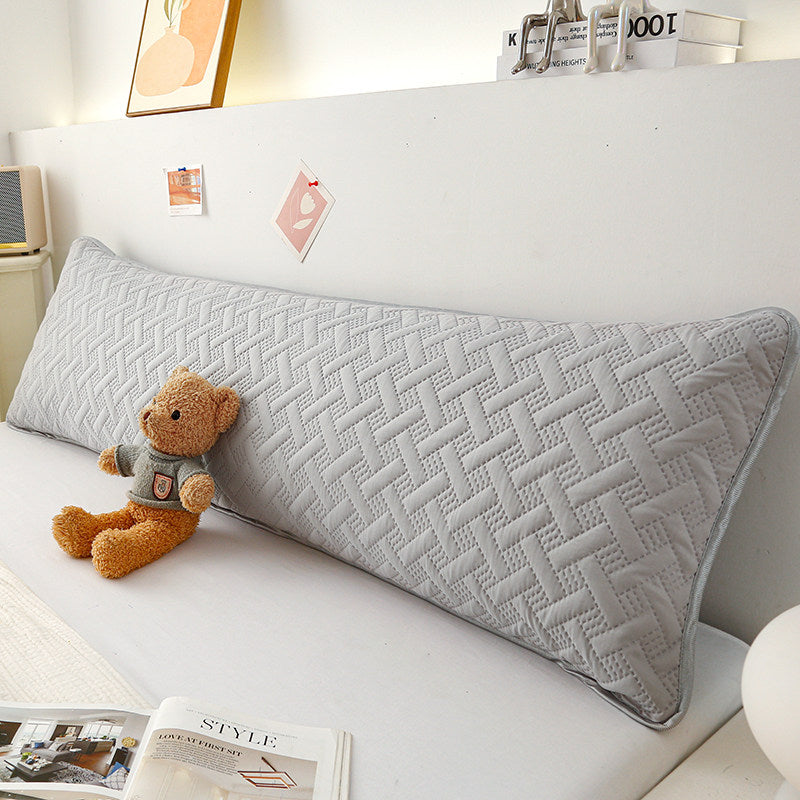 Waterproof double long pillow