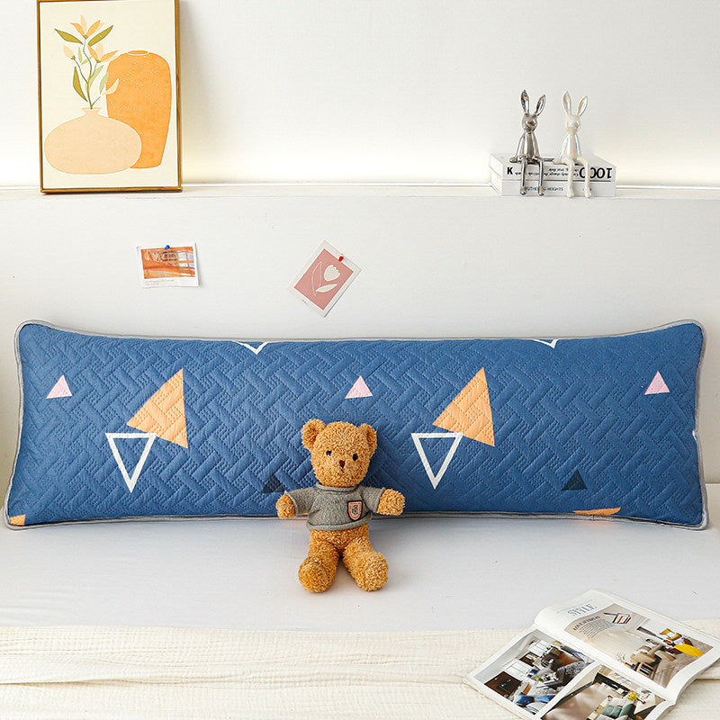 Waterproof double long pillow