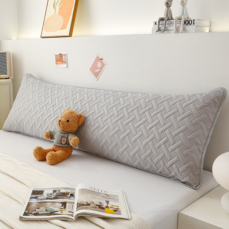 Waterproof double long pillow