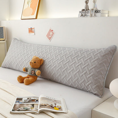 Waterproof double long pillow