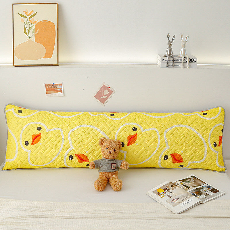 Waterproof double long pillow