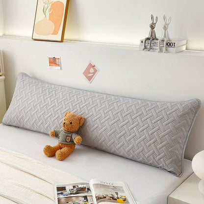 Waterproof double long pillow