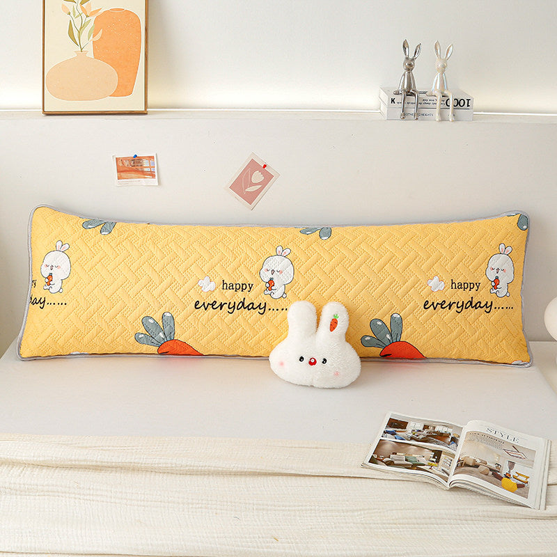Waterproof double long pillow
