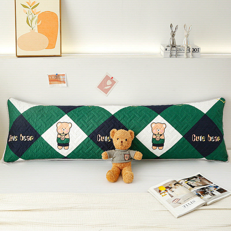 Waterproof double long pillow