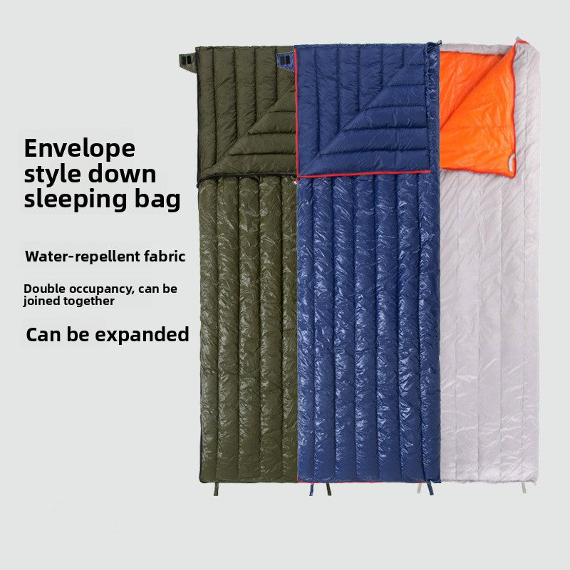 Waterproof double sleeping bag