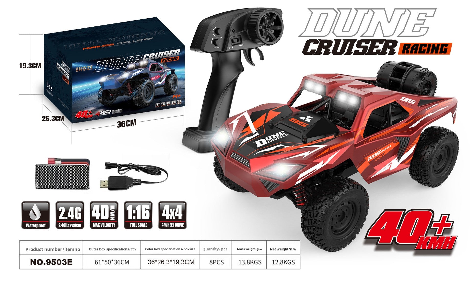 Waterproof Drift Car