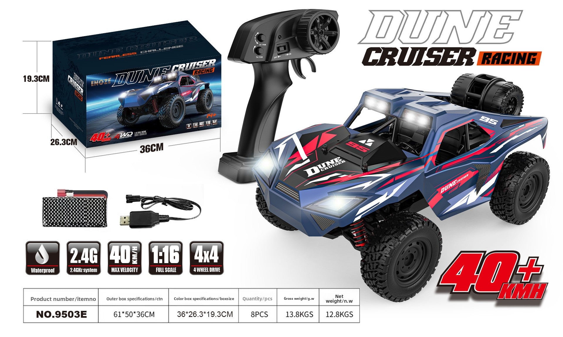 Waterproof Drift Car