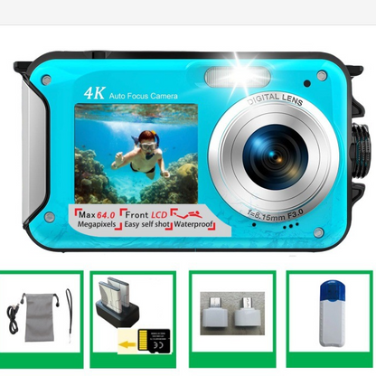 Waterproof Dual Screen Digital Camera