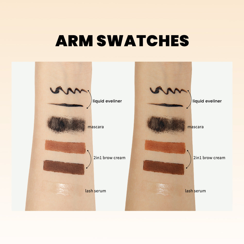 Waterproof Eyebrow and Eye Makeup Kit