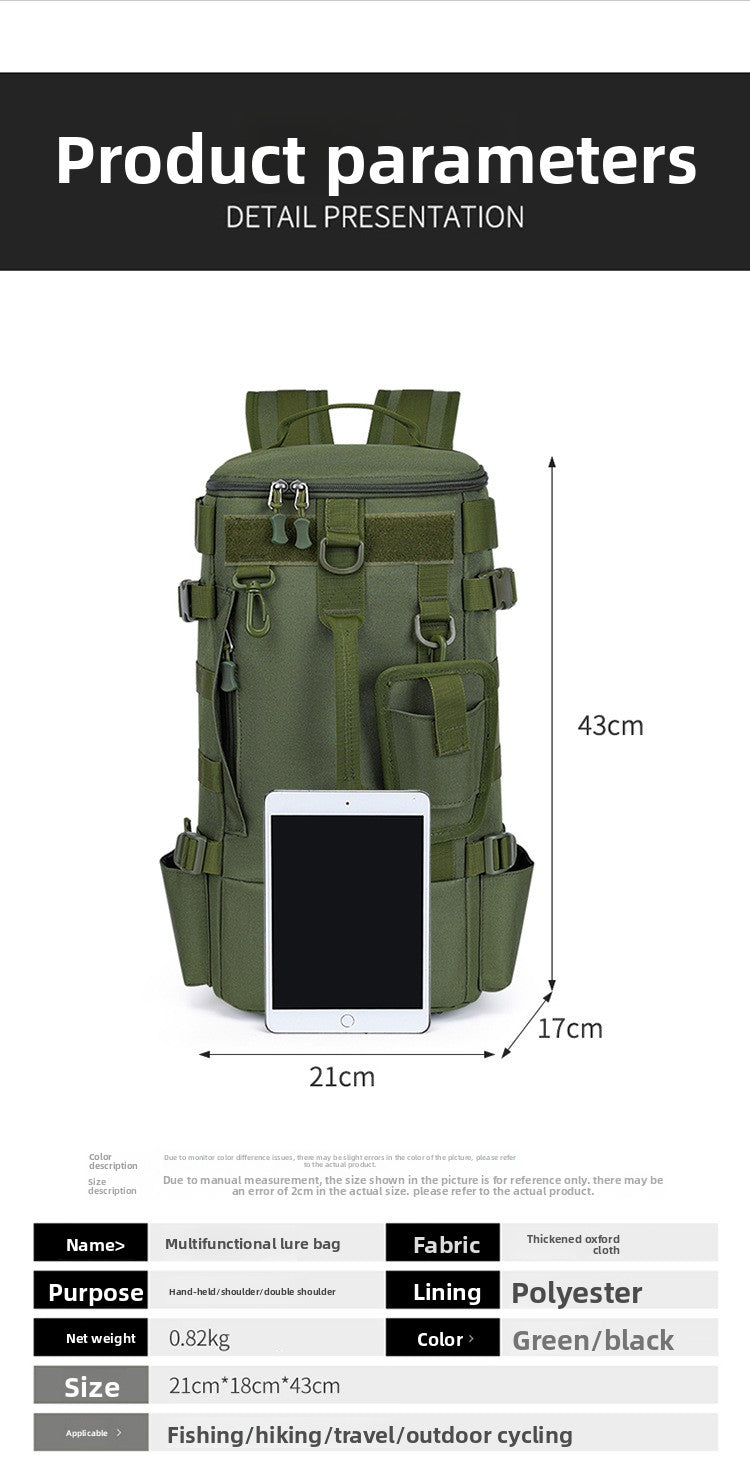 Waterproof fishing lure bag