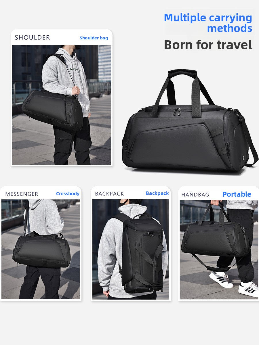 Waterproof Fitness Bag with Dry Wet Separation