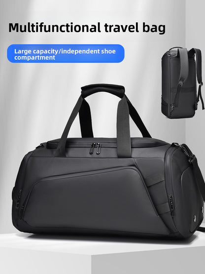 Waterproof Fitness Bag with Dry Wet Separation