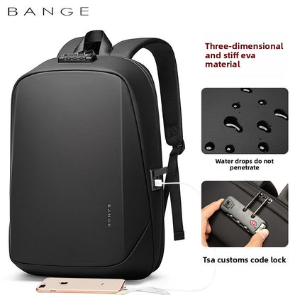Waterproof hardshell computer backpack