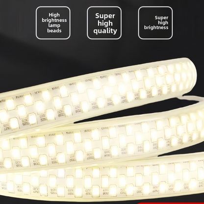 Waterproof High Voltage LED Light Strip MOQ:5meters