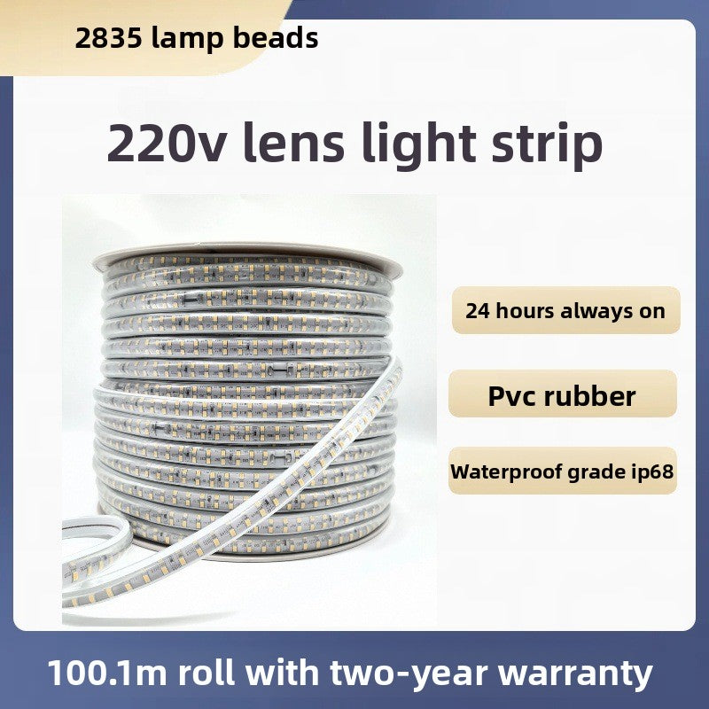 Waterproof High Voltage LED Light Strip MOQ:5meters