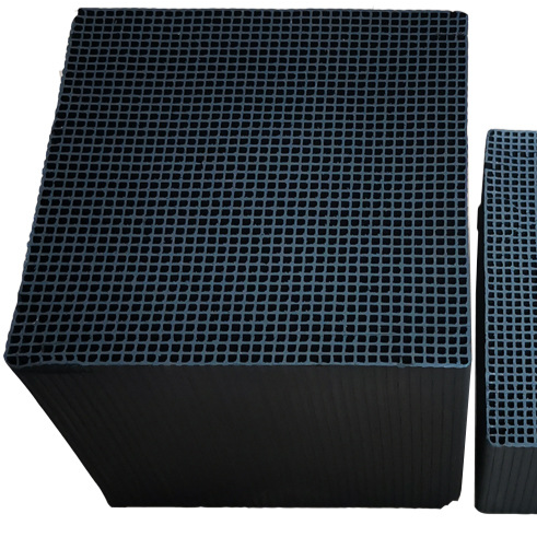 Waterproof honeycomb activated carbon