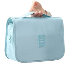 Grey hook wash bag