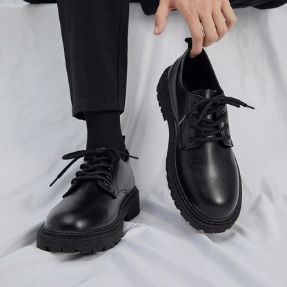 Waterproof leather shoes