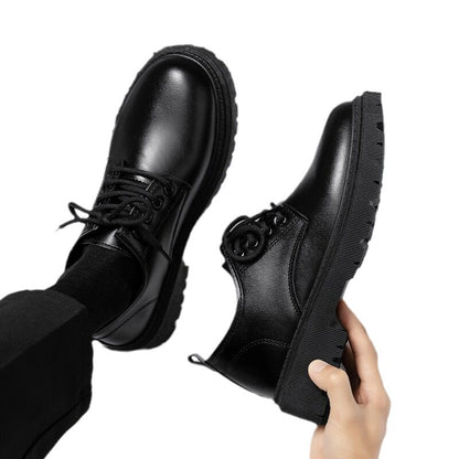 Waterproof leather shoes