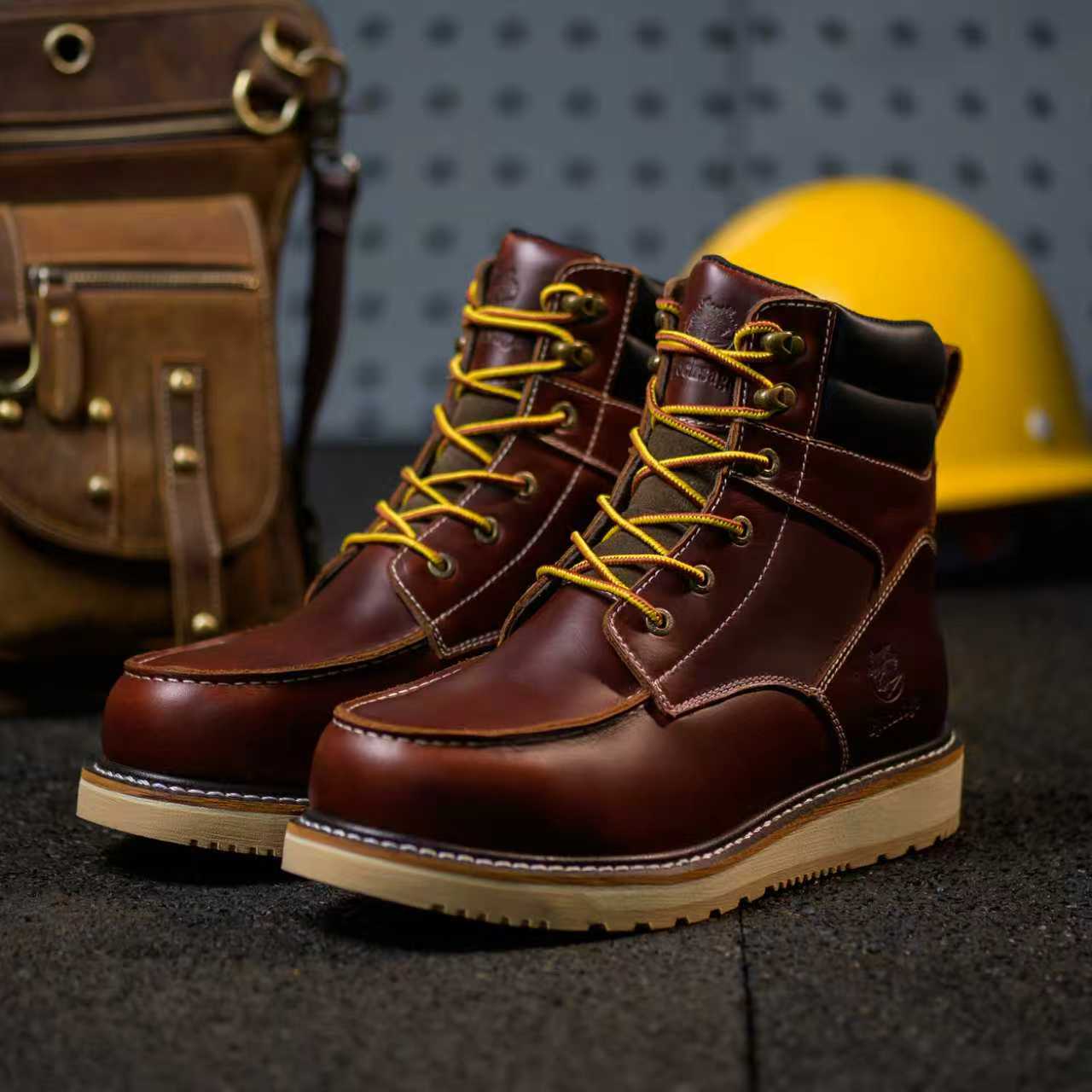 Waterproof Leather Work Boots