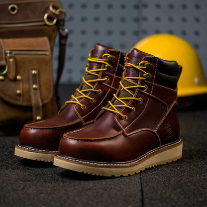 Waterproof Leather Work Boots