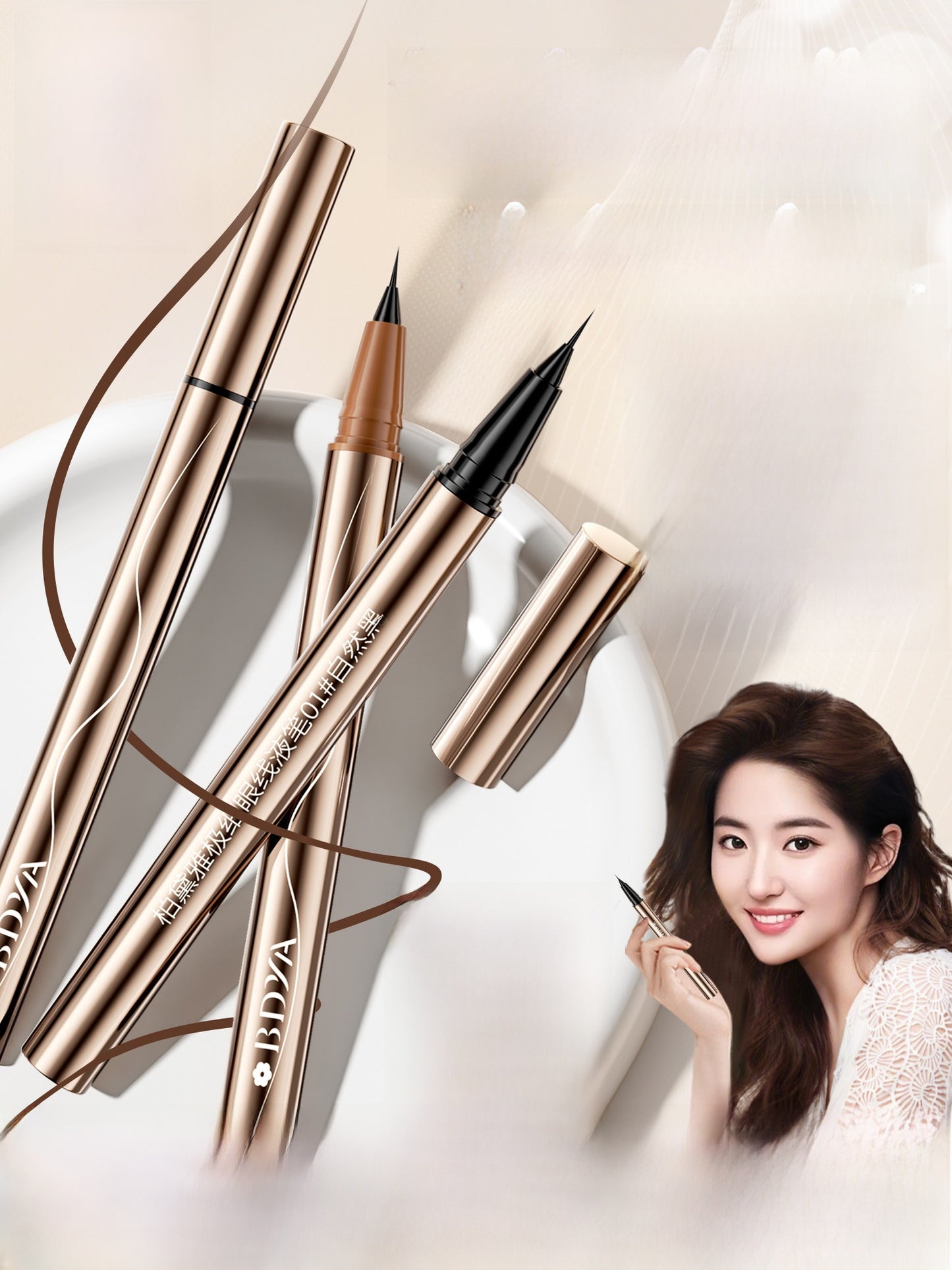 Waterproof Liquid Eyeliner Pen