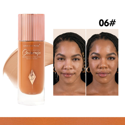 Waterproof long-lasting concealer and contour foundation liquid