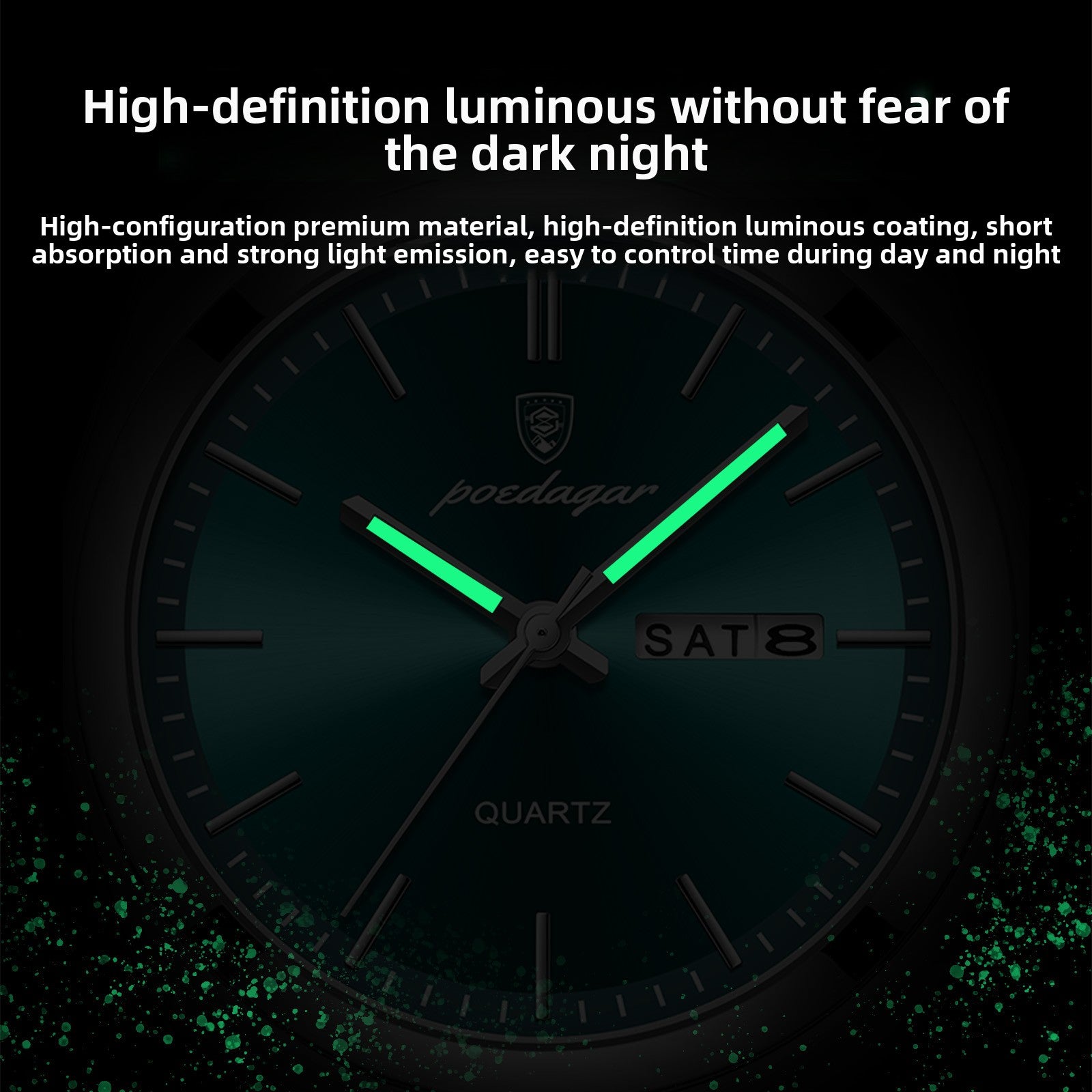Waterproof Luminous Quartz Watch