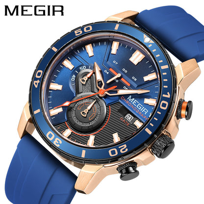 Waterproof luminous sports watch