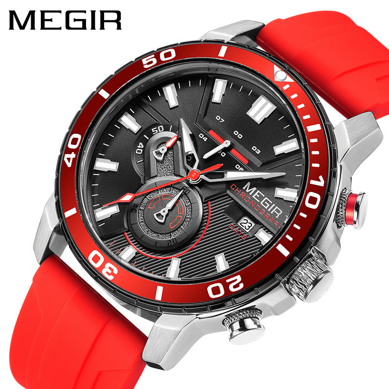 Waterproof luminous sports watch