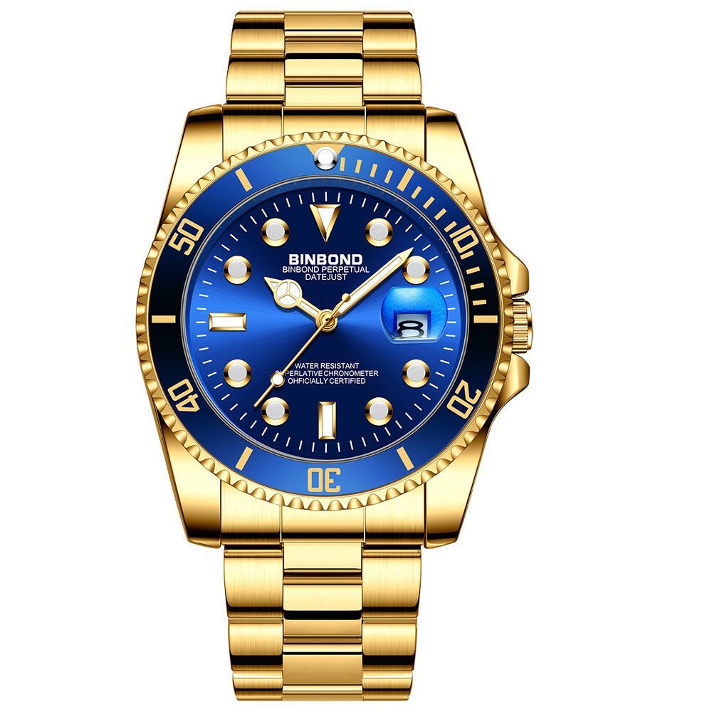 Waterproof men's watch
