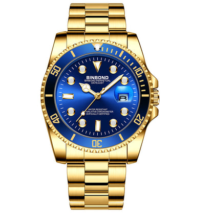 Waterproof men's watch