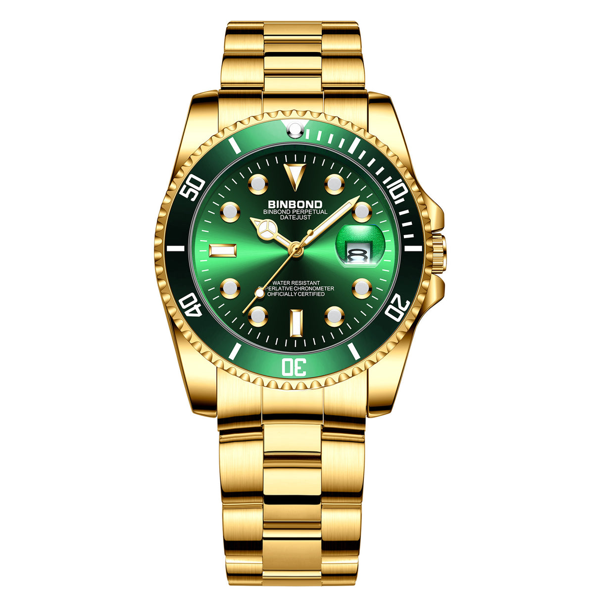 Waterproof men's watch