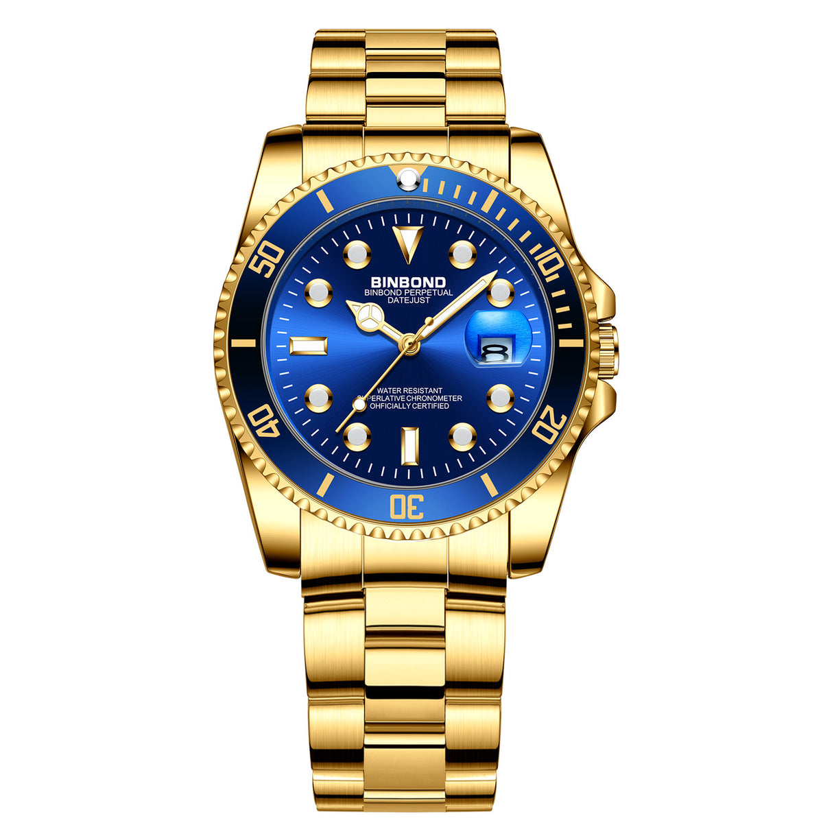 Waterproof men's watch