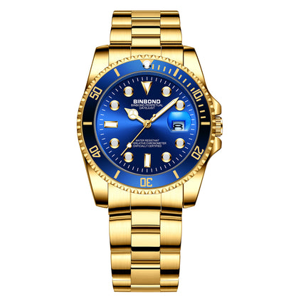 Waterproof men's watch