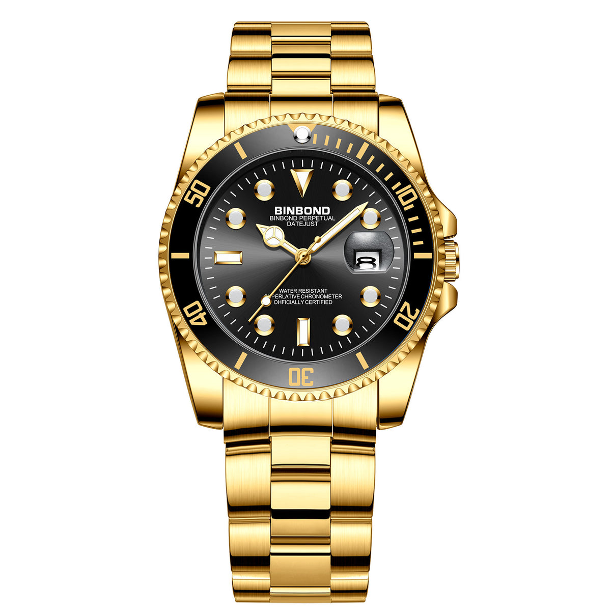 Waterproof men's watch