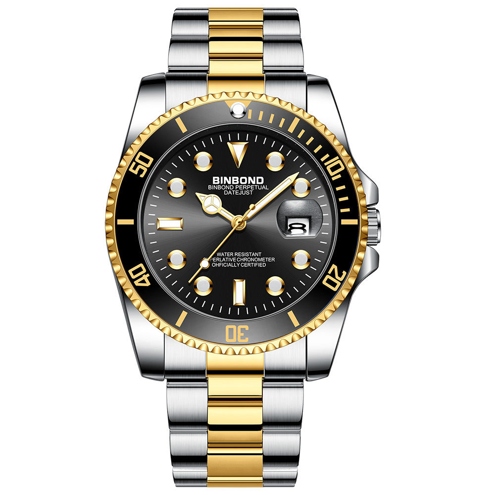 Waterproof men's watch