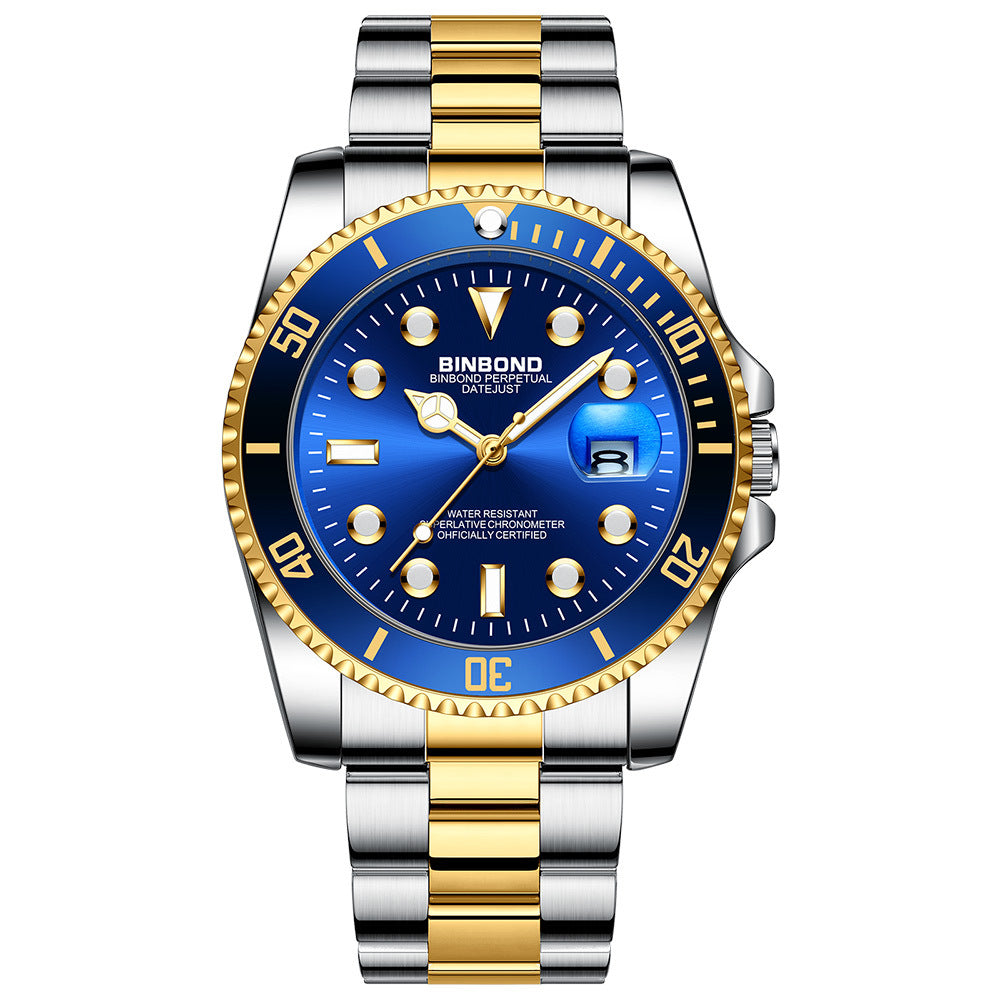 Waterproof men's watch