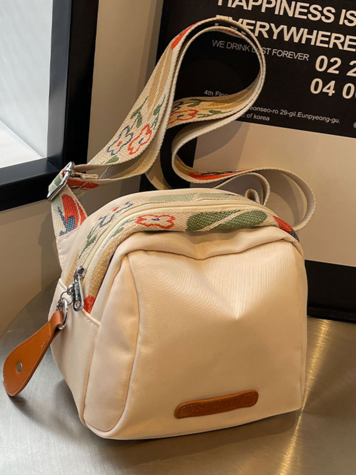 Waterproof Nylon Crossbody Bag