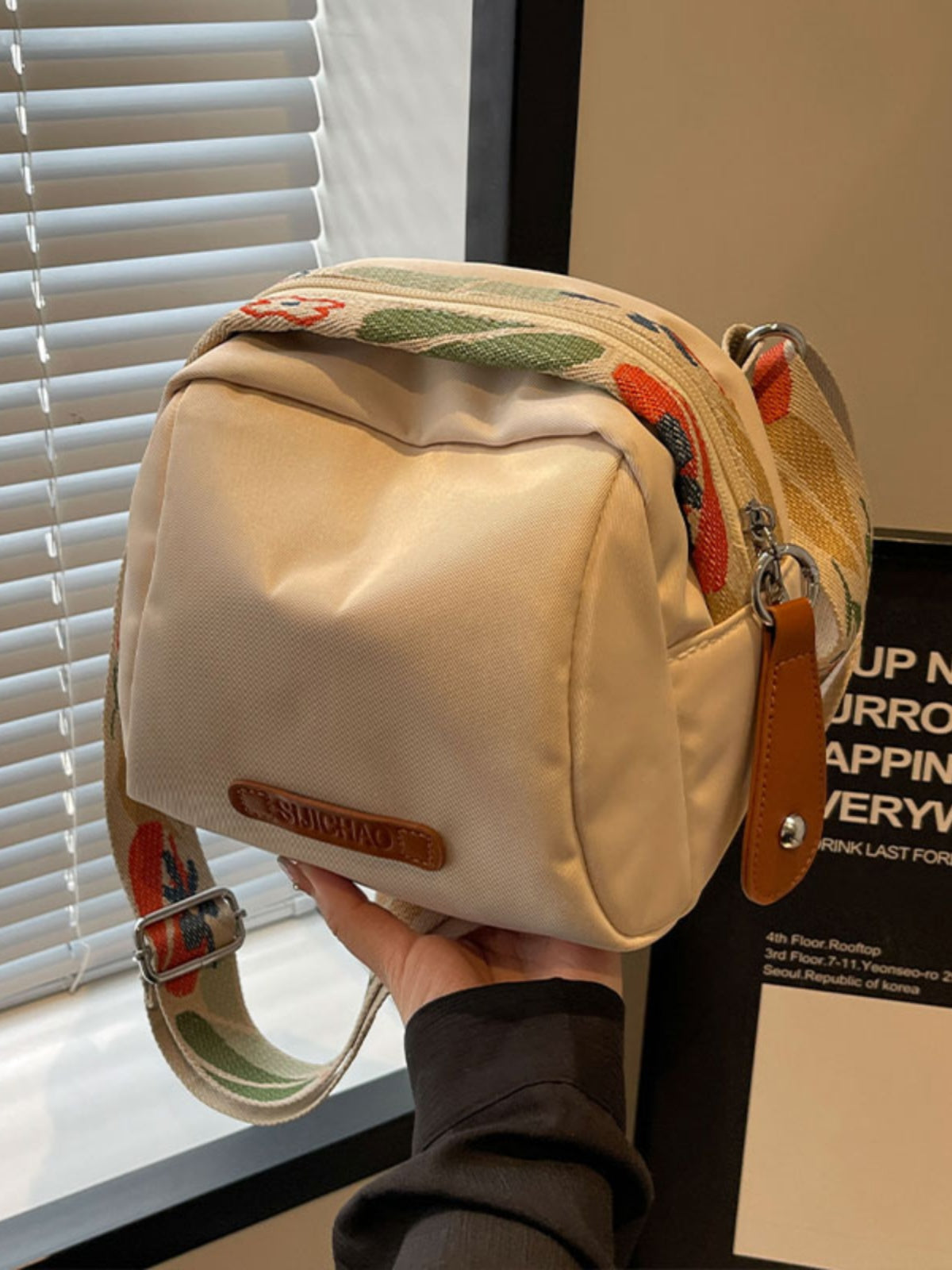 Waterproof Nylon Crossbody Bag