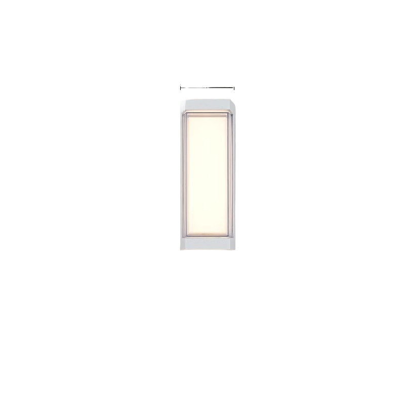 Waterproof Outdoor LED Wall Light with Aluminum Body
