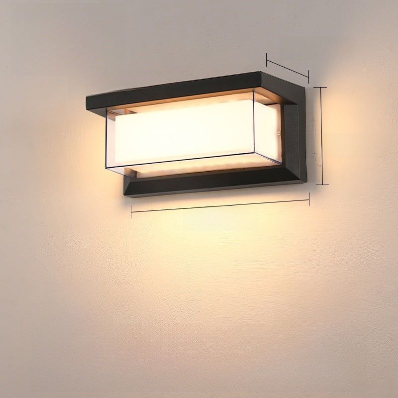 Waterproof Outdoor Wall Lamp with Motion Sensor