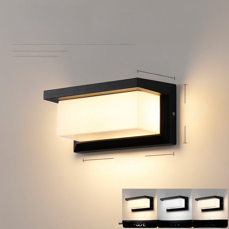 Waterproof Outdoor Wall Light for Garden and Balcony