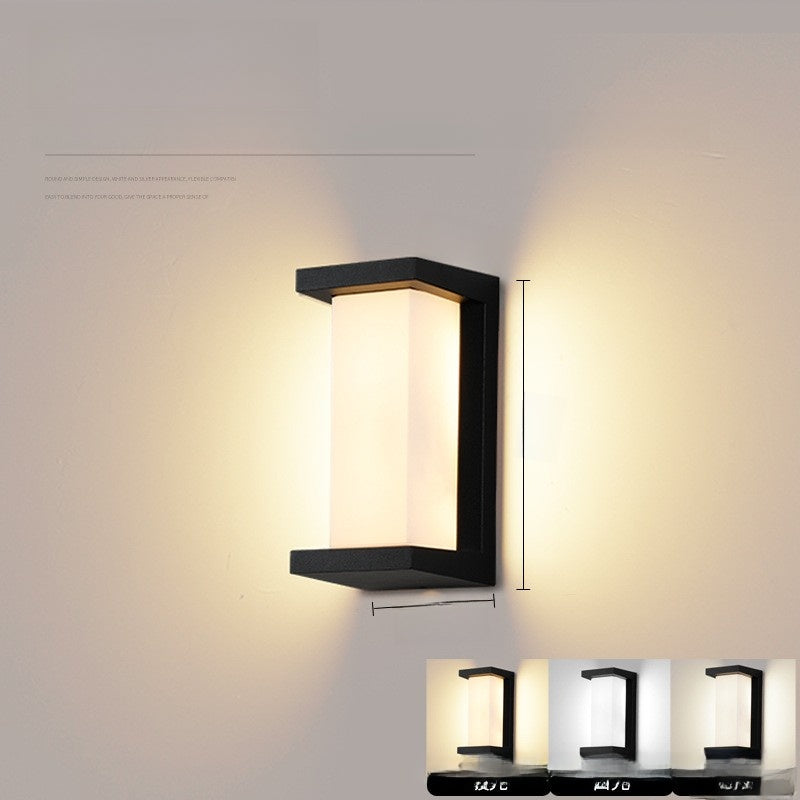 Waterproof Outdoor Wall Light for Garden and Balcony